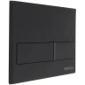 Унитаз с инсталляцией Ceramicanova Play CN3001 + Berges Novum L5 040215 с сиденьем Микролифт и Черной матовой клавишей смыва