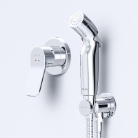 Гигиенический душ со смесителем AM.PM X-Joy F40H85A00 Хром латунь встраиваемый