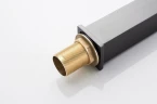 Смеситель для раковины Knotlor Stable KN-24/GM цвет Вороненая сталь