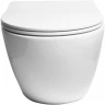 Унитаз SantiLine SL-5005 подвесной с сиденьем Микролифт фаянс подвесной