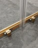 Душевой уголок Cezares Molveno 170x90 MOLVENO-AH-2/2-170/90-C-BORO-IV профиль Брашированное золото стекло прозрачное