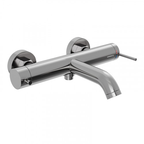 Смеситель для ванны Abelsberg Fluida ERF22516CH цвет Глянцевый хром