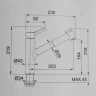 Смеситель для кухни Webert Master MS941002015 Хром