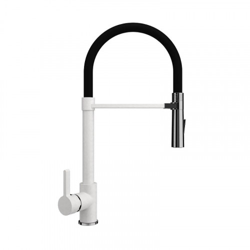 Смеситель для кухни Ulgran Classic U-024-341 цвет Ультра-белый