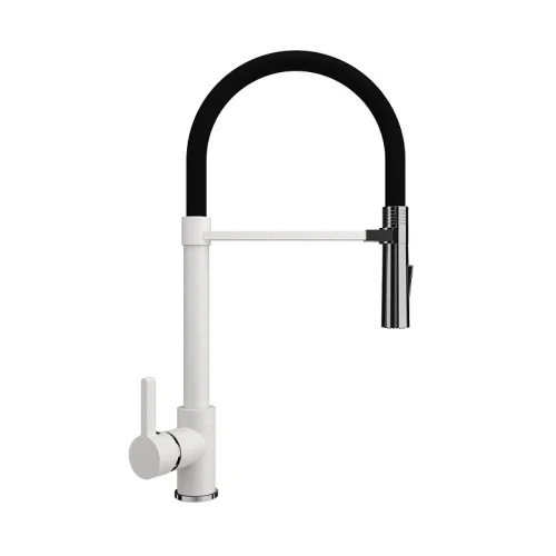 Смеситель для кухни Ulgran Classic U-024-341 цвет Ультра-белый