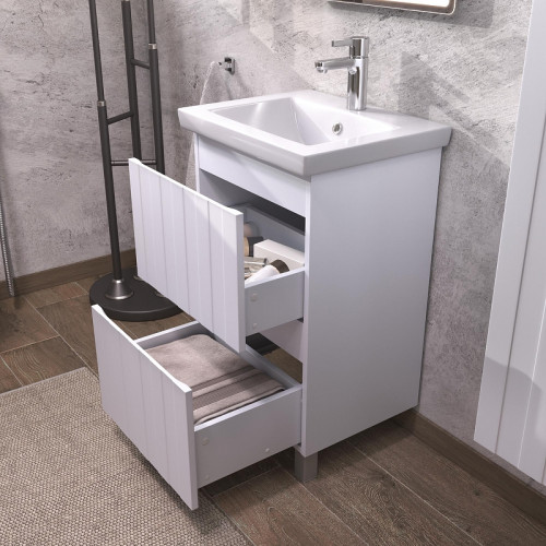 Тумба под раковину Vigo Finlay 50 320 цвет Белый