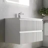 Тумба под раковину Sancos Snob R 80 SNR80W подвесная Bianco МДФ / ЛДСП