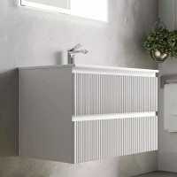 Тумба под раковину Sancos Snob R 80 SNR80W подвесная Bianco МДФ / ЛДСП