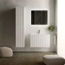 Тумба под раковину Sancos Snob R 80 SNR80W подвесная Bianco МДФ / ЛДСП