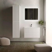 Тумба под раковину Sancos Snob R 80 SNR80W подвесная Bianco МДФ / ЛДСП