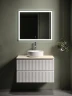 Тумба под раковину Sancos Snob R 80 SNR80W подвесная Bianco МДФ / ЛДСП