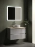 Тумба под раковину Sancos Snob R 80 SNR80W подвесная Bianco МДФ / ЛДСП