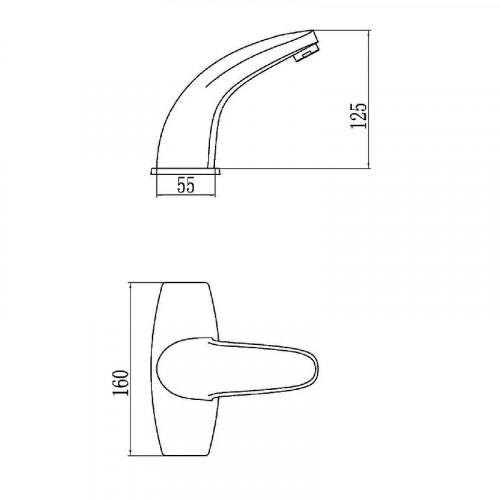 Смеситель для раковины Savol S-GY8808 цвет Хром