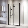 Душевой уголок RGW Passage 100x90 060814409-14 профиль цвет Черный стекло прозрачное