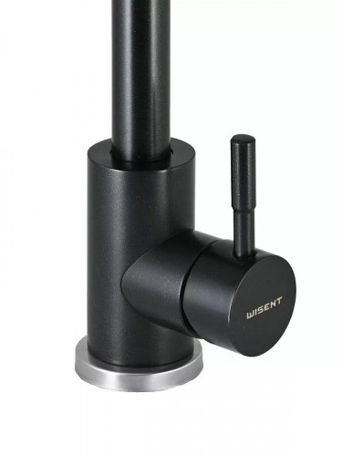 Смеситель для кухни Wisent W4998-3-25 цвет Оникс