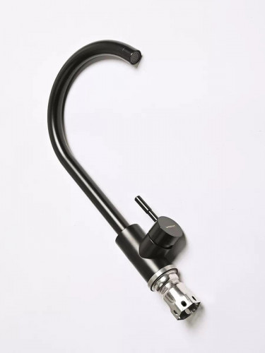 Смеситель для кухни Wisent W4998-3-25 цвет Оникс