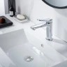 Смеситель для раковины Shevanik S43 S4301 цвет Хром