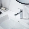 Смеситель для раковины Shevanik S43 S4301 цвет Хром