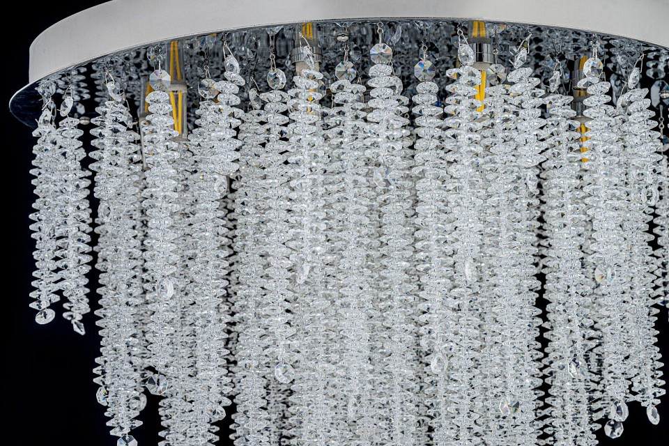 Люстра на штанге Arti Lampadari Flusso Nickel Flusso H 1.4.45.105 N