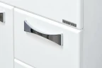 Тумба под раковину Aquaton Диор 120 1A110601DR010 подвесная Белая МДФ / ЛДСП