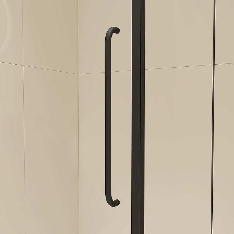 Душевой уголок RGW Classic 80x80 350903588-24 профиль цвет Черный стекло матовое-сатинат