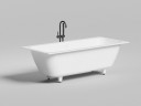 Ванна из искусственного камня Salini Орланда Аксис Кит 180x80 103322M цвет Белый матовый