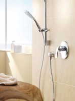 Шланговое подключение Kludi Sirena 6306105-00 Хром латунь на стену