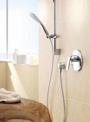 Шланговое подключение Kludi Sirena 6306105-00 Хром латунь на стену