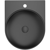 Раковина Ravak Yard 40 XJX0D240002 Черная матовая фаянс подвесная