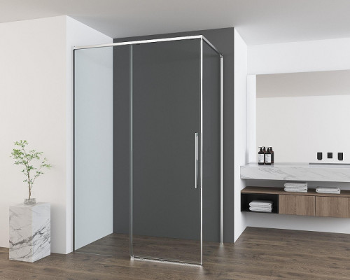 Душевой уголок Vincea Ultima 140х100 VSR-7UL1014CL профиль Хром стекло прозрачное