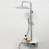Душевая система WasserKRAFT Thermo A11301 с термостатом Хром латунь на стену