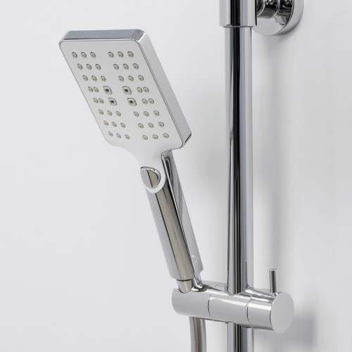 Душевая система WasserKRAFT Thermo A11301 с термостатом Хром латунь на стену