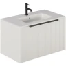 Тумба под раковину Creto Luna 80 17-IV80R подвесная Ivory МДФ / ЛДСП