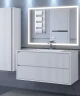 Тумба с раковиной Uperwood Next Premium 100 3930205173 подвесная цвет Белый матовый
