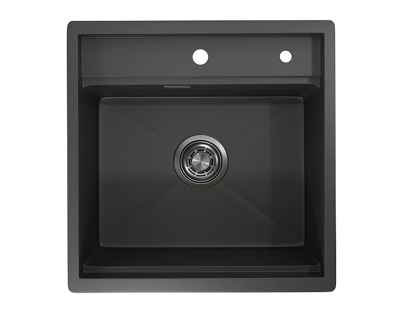 Кухонная мойка Granula Kitchen Space 50 5051 цвет Черный матовый