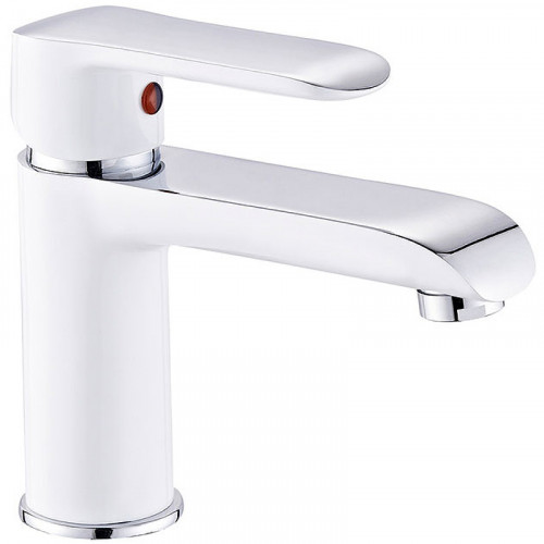 Смеситель для раковины Melodia della vita Heavy Metal MDV35620wt Белый Хром