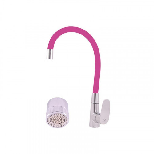Смеситель для кухни Rav Slezak Amur AM719.5/11R цвет Розовый Хром