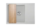 Кухонная мойка Granula Estetica 70 7003 цвет Арктик