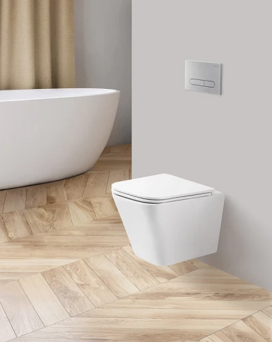 Унитаз BelBagno Ardente R BB520CHR/BB2322SC подвесной с сиденьем Микролифт фаянс подвесной