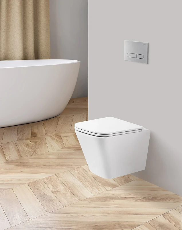Унитаз BelBagno Ardente R BB520CHR/BB2322SC подвесной с сиденьем Микролифт фаянс подвесной