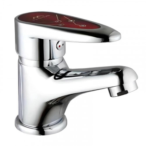 Смеситель для раковины Fashun A1050RED цвет Хром Красный