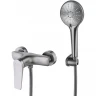 Смеситель для душа Lemark Bronx LM3703GM Графит латунь на стену