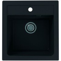 Кухонная мойка Alveus Granital Atrox 20 Carbon G91 470x500 1131990 Угольная искусственный камень (литьевой мрамор) встраиваемая сверху, встраиваемая снизу