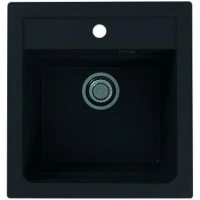 Кухонная мойка Alveus Granital Atrox 20 Carbon G91 470x500 1131990 Угольная искусственный камень (литьевой мрамор) встраиваемая сверху, встраиваемая снизу