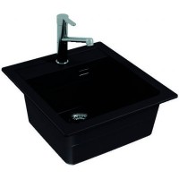 Кухонная мойка Alveus Granital Atrox 20 Carbon G91 470x500 1131990 Угольная искусственный камень (литьевой мрамор) встраиваемая сверху, встраиваемая снизу