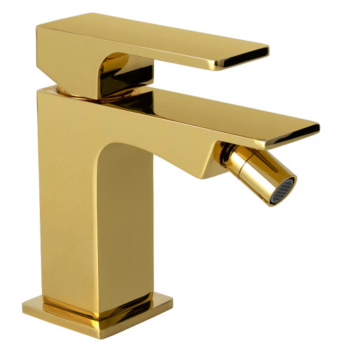 Смеситель для биде Remer Absolute AU20DO цвет Золото глянцевое