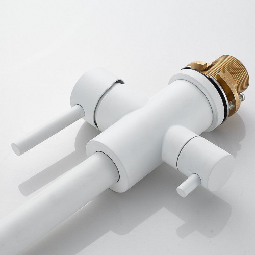 Смеситель для кухни Raffine F118C цвет Белый