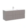 Тумба под раковину Sancos Snob R 120 SNR120/39SM подвесная цвет Doha Soft