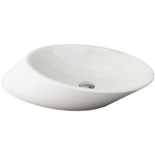 Раковина-чаша Bocchi Vessel 72 1013-001-0125 Белая глянцевая фарфор накладная