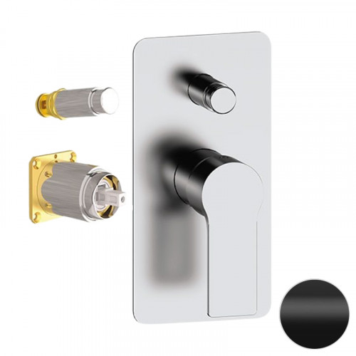 Смеситель для душа Remer Energy EY09KBNO цвет Черный матовый